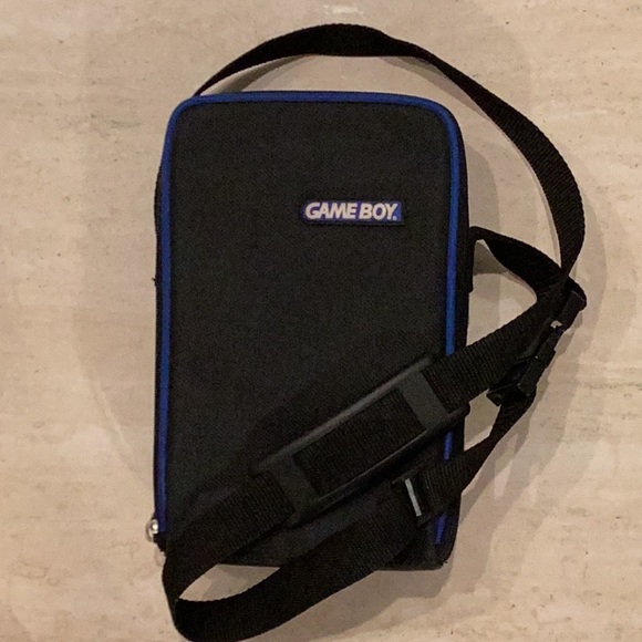 Vintage Nintendo GameBoy Carrying Case Large Authentic Game Boy Bag Holder Tray - Picture 11 of 13